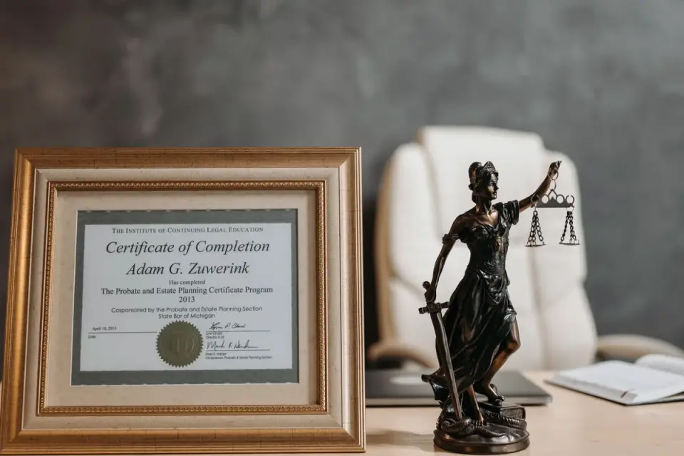 A bottle of dog joint supplement chews beside a printed certificate of analysis